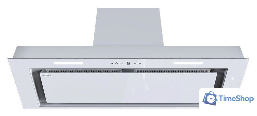 Кухонная вытяжка Globalo Materi 90.1 (белый) - Изображение №1 — Интернет-магазин Time-Shop
