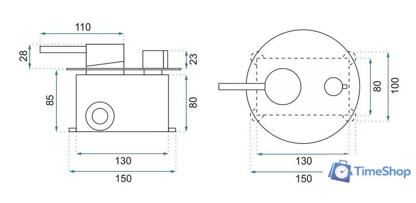 Душевая система  Rea Lungo White REA-P8540 - Изображение №4 — Интернет-магазин Time-Shop