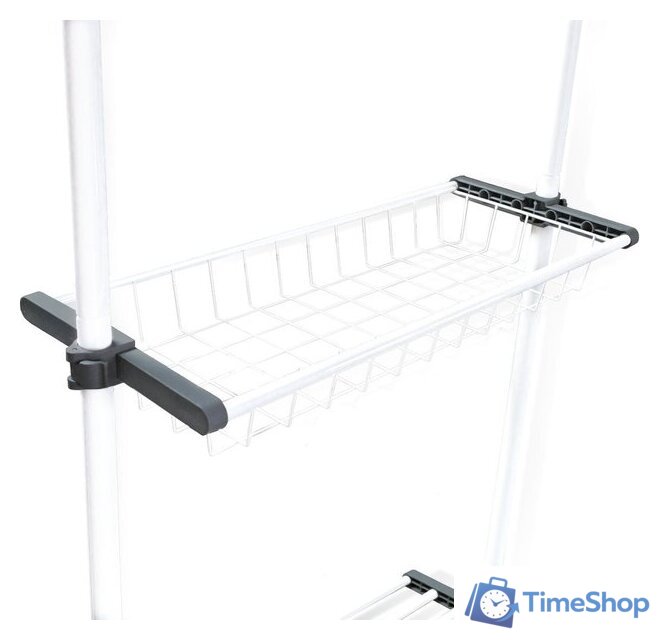 Стойка для одежды Sheffilton SHT-WR24 185721 (белый) - Изображение №5 — Интернет-магазин Time-Shop