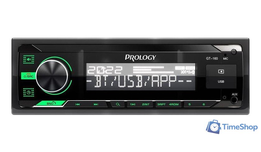 USB-магнитола Prology GT-160 - Изображение №2 — Интернет-магазин Time-Shop