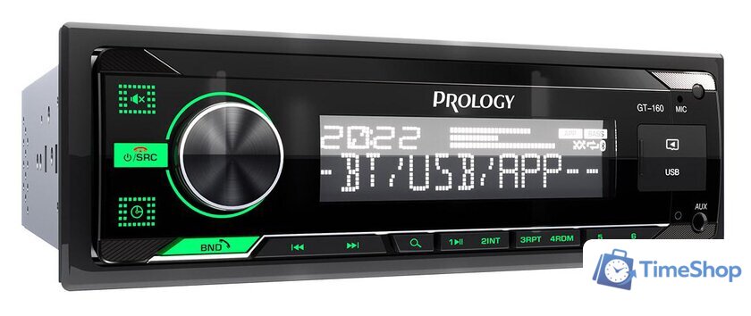 USB-магнитола Prology GT-160 - Изображение №1 — Интернет-магазин Time-Shop