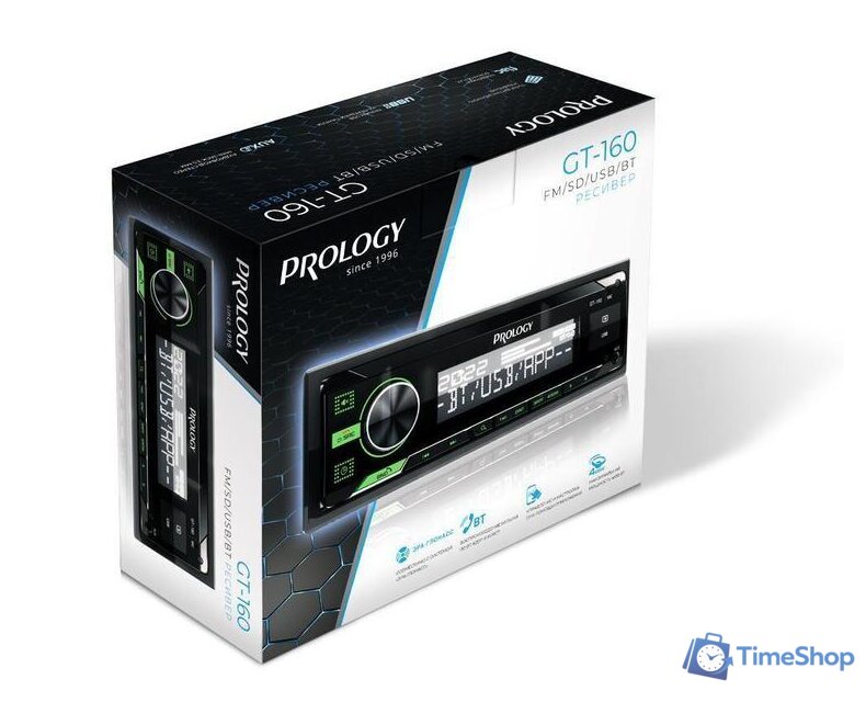 USB-магнитола Prology GT-160 - Изображение №8 — Интернет-магазин Time-Shop