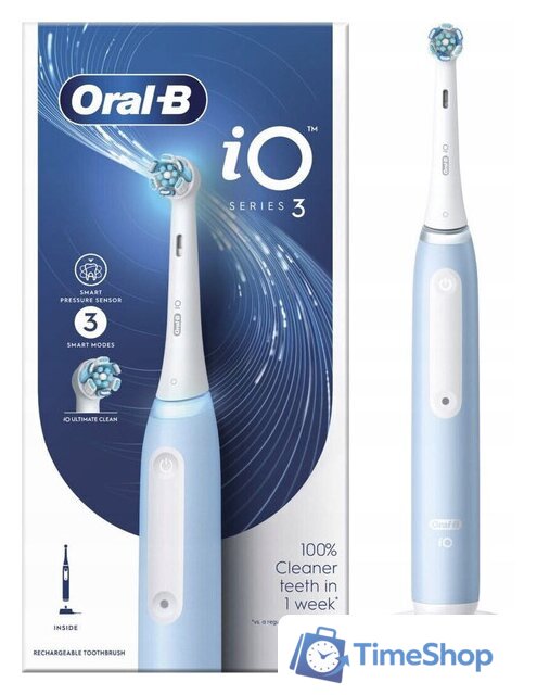 Электрическая зубная щетка Oral-B iO Series 3N iOG3.1A6.1D 8006540730850 - Изображение №2 — Интернет-магазин Time-Shop