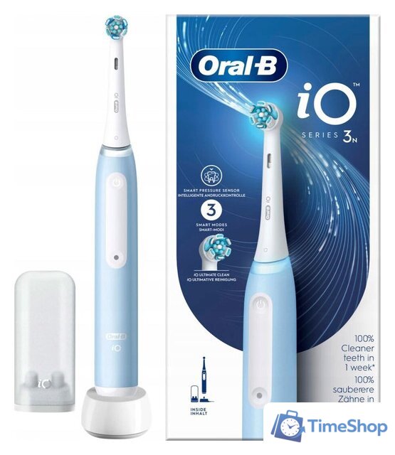 Электрическая зубная щетка Oral-B iO Series 3N iOG3.1A6.1D 8006540730850 - Изображение №1 — Интернет-магазин Time-Shop