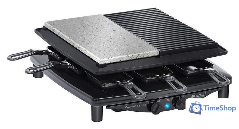 Раклетница Steba RC 4 plus DELUX - Изображение №2 — Интернет-магазин Time-Shop