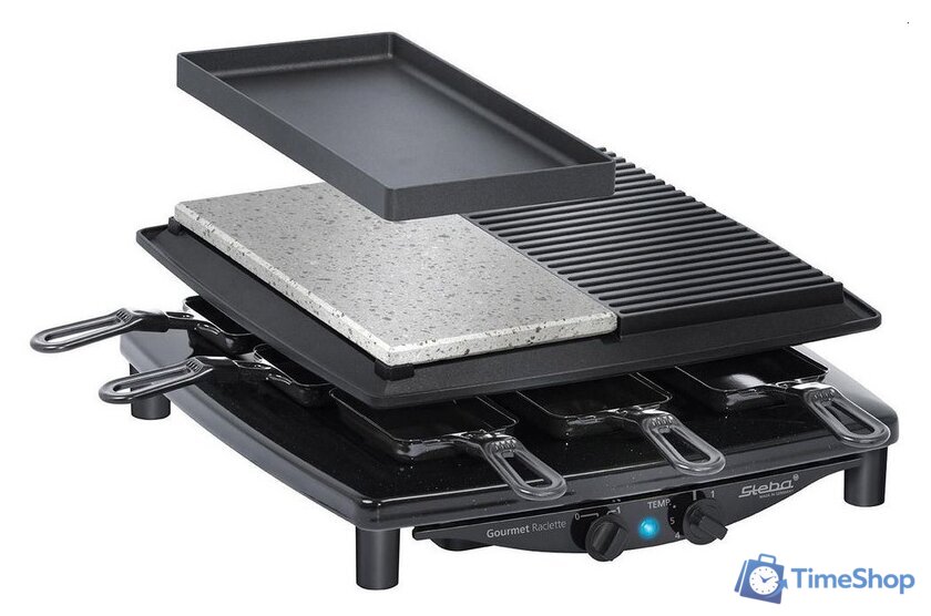 Раклетница Steba RC 4 plus DELUX - Изображение №4 — Интернет-магазин Time-Shop