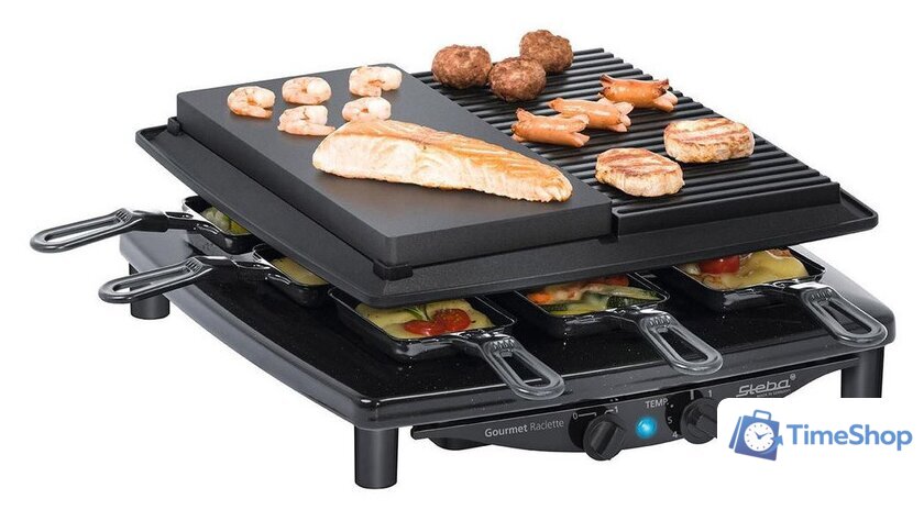 Раклетница Steba RC 4 plus DELUX - Изображение №5 — Интернет-магазин Time-Shop