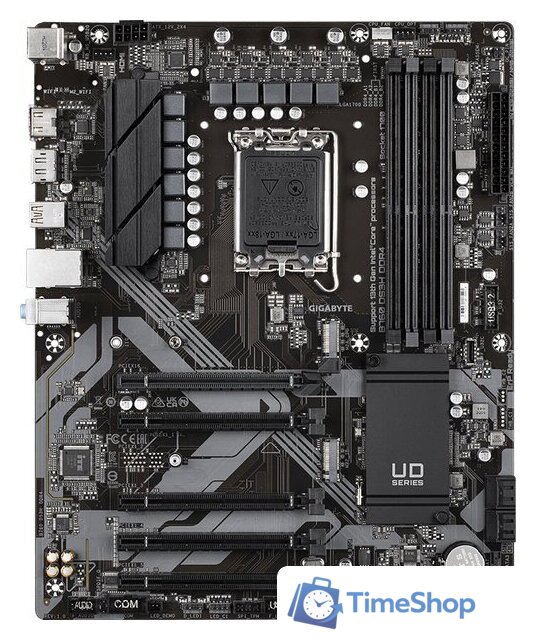 Материнская плата Gigabyte B760 DS3H DDR4 (rev. 1.0) - Изображение №1 — Интернет-магазин Time-Shop