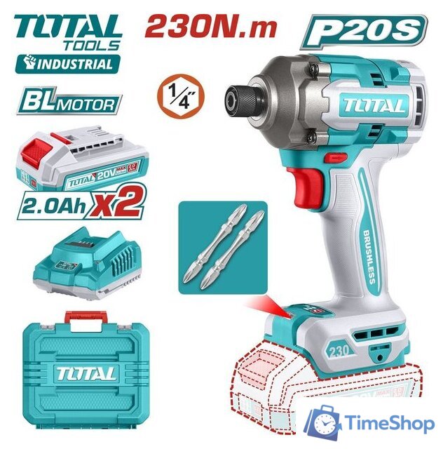 Винтоверт Total TIRLI2023 (с 2-мя АКБ, кейс) - Изображение №1 — Интернет-магазин Time-Shop