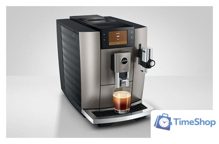Кофемашина JURA E8 Midnight Silver ED 15712 - Изображение №3 — Интернет-магазин Time-Shop