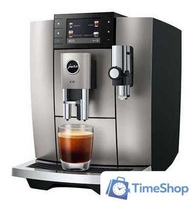 Кофемашина JURA E8 Midnight Silver ED 15712 - Изображение №2 — Интернет-магазин Time-Shop