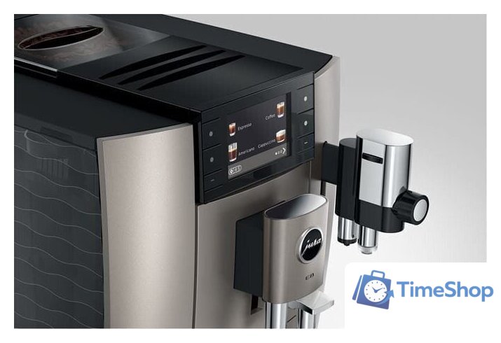 Кофемашина JURA E8 Midnight Silver ED 15712 - Изображение №5 — Интернет-магазин Time-Shop