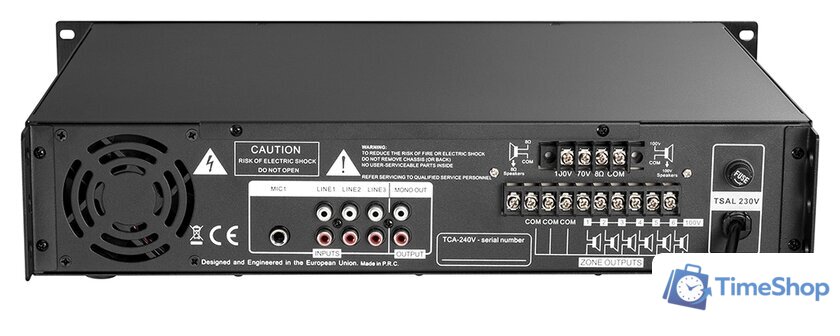 Трансляционный усилитель Taga Harmony TCA-240V - Изображение №6 — Интернет-магазин Time-Shop