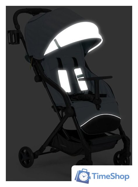 Коляска прогулочная «книга» Happy Baby Umma Pro (serenity) - Изображение №13 — Интернет-магазин Time-Shop