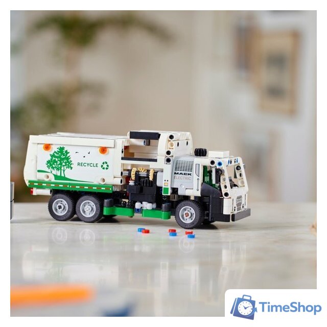 Конструктор LEGO Technic 42167 Электрический мусоровоз Mack LR - Изображение №10 — Интернет-магазин Time-Shop