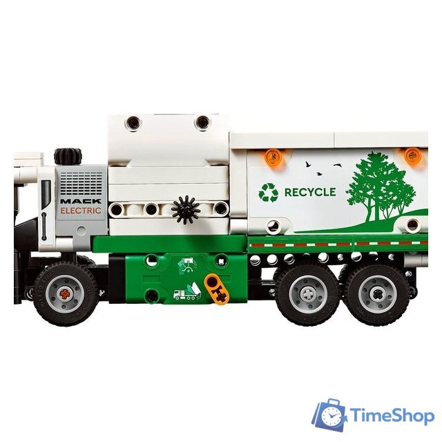 Конструктор LEGO Technic 42167 Электрический мусоровоз Mack LR - Изображение №5 — Интернет-магазин Time-Shop