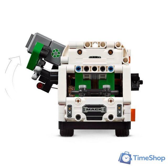 Конструктор LEGO Technic 42167 Электрический мусоровоз Mack LR - Изображение №7 — Интернет-магазин Time-Shop