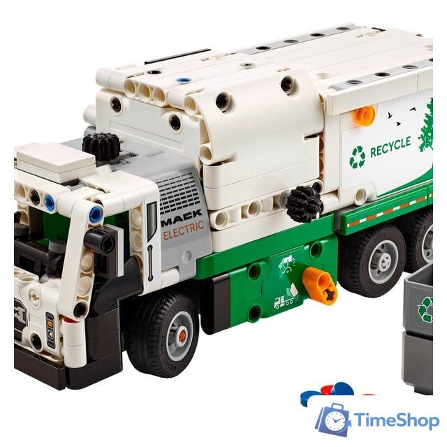 Конструктор LEGO Technic 42167 Электрический мусоровоз Mack LR - Изображение №2 — Интернет-магазин Time-Shop