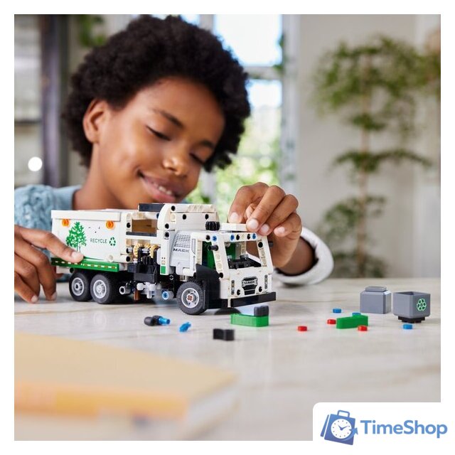 Конструктор LEGO Technic 42167 Электрический мусоровоз Mack LR - Изображение №8 — Интернет-магазин Time-Shop