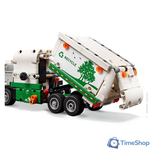Конструктор LEGO Technic 42167 Электрический мусоровоз Mack LR - Изображение №6 — Интернет-магазин Time-Shop