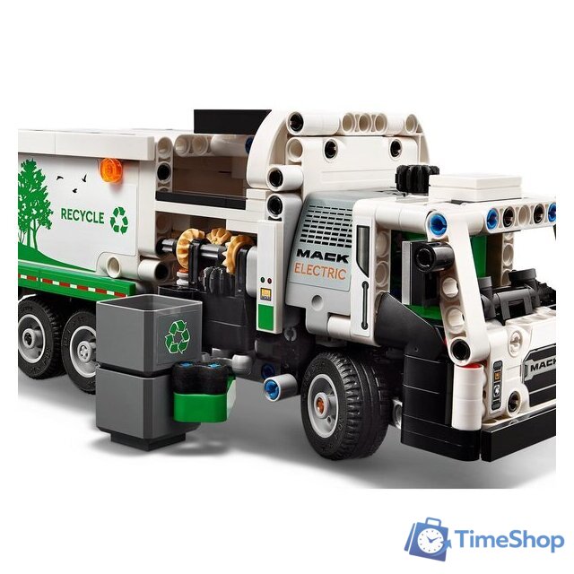 Конструктор LEGO Technic 42167 Электрический мусоровоз Mack LR - Изображение №4 — Интернет-магазин Time-Shop