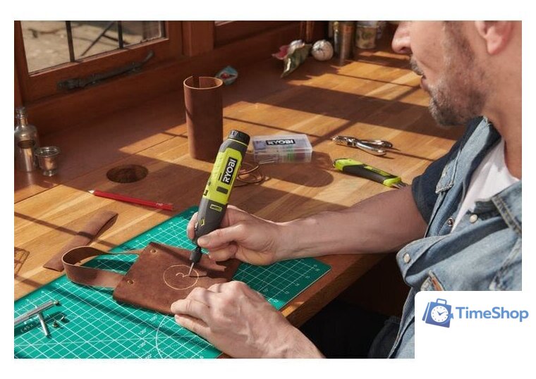 Гравер Ryobi USB Lithium RRT4-120GA15 (с АКБ) - Изображение №2 — Интернет-магазин Time-Shop