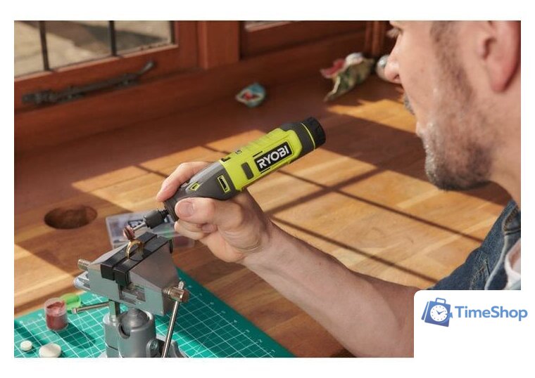 Гравер Ryobi USB Lithium RRT4-120GA15 (с АКБ) - Изображение №3 — Интернет-магазин Time-Shop