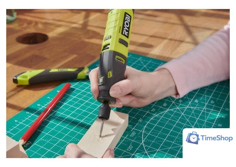 Гравер Ryobi USB Lithium RRT4-120GA15 (с АКБ) - Изображение №4 — Интернет-магазин Time-Shop