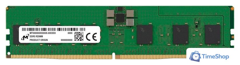 Оперативная память Micron 16ГБ DDR5 4800 МГц MTC10F1084S1RC48BR - Изображение №1 — Интернет-магазин Time-Shop