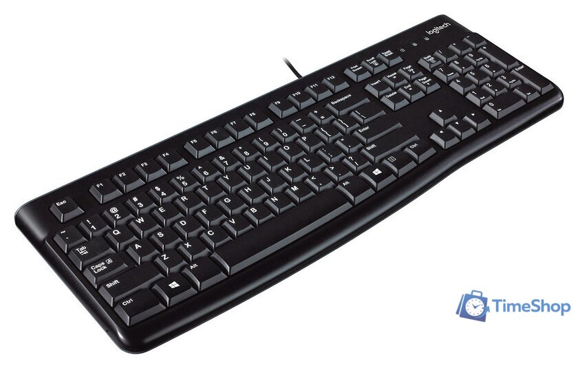 Клавиатура Logitech K120 920-002583 (нет кириллицы) - Изображение №2 — Интернет-магазин Time-Shop