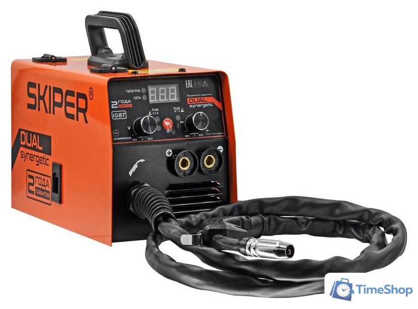 Сварочный инвертор Skiper FLUX/MMA-210D-10 - Изображение №1 — Интернет-магазин Time-Shop