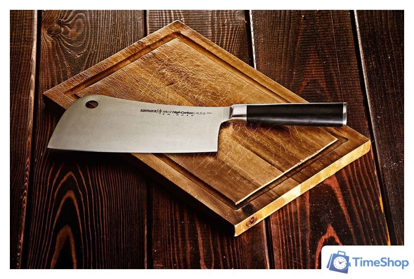 Кухонный нож Samura Mo-V SM-0040 - Изображение №7 — Интернет-магазин Time-Shop