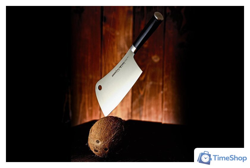 Кухонный нож Samura Mo-V SM-0040 - Изображение №6 — Интернет-магазин Time-Shop