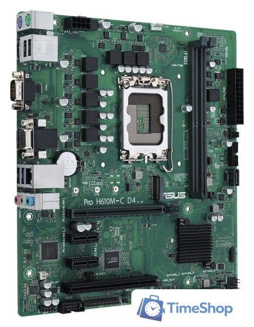Материнская плата ASUS Pro H610M-C D4-CSM - Изображение №4 — Интернет-магазин Time-Shop