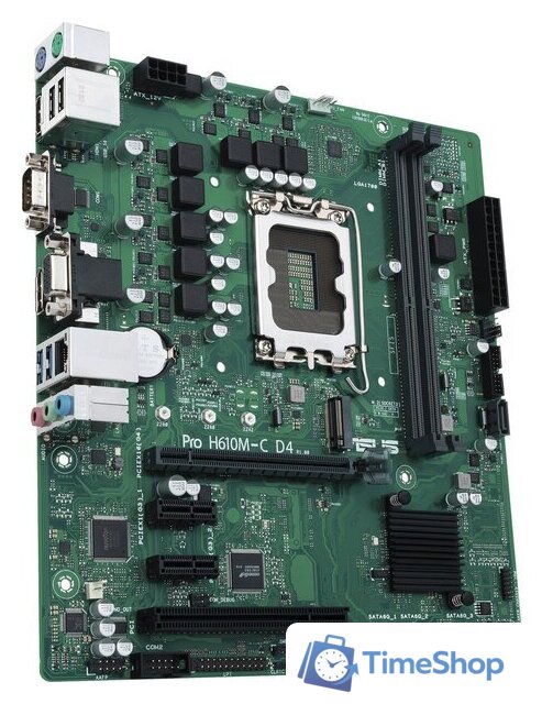 Материнская плата ASUS Pro H610M-C D4-CSM - Изображение №3 — Интернет-магазин Time-Shop