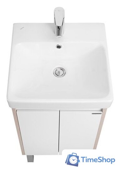  Акватон Тумба под умывальник Сканди Doors 45 1A278701SDB20 (белый/дуб верона) - Изображение №5 — Интернет-магазин Time-Shop