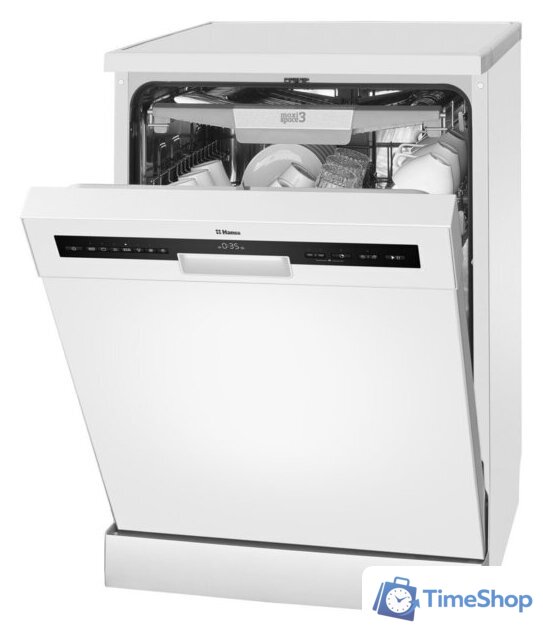 Отдельностоящая посудомоечная машина Amica DFM64C7EOqWH - Изображение №2 — Интернет-магазин Time-Shop