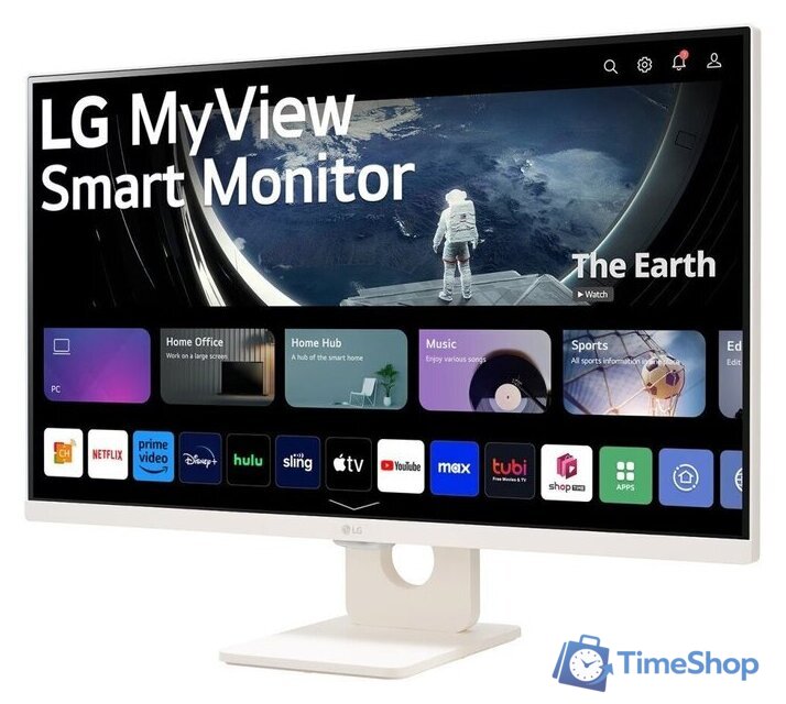 Smart монитор LG MyView Smart Monitor 27U511SA-W - Изображение №2 — Интернет-магазин Time-Shop