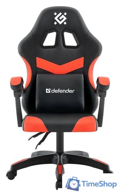 Игровое (геймерское) кресло Defender Runa (черный/красный) - Изображение №2 — Интернет-магазин Time-Shop