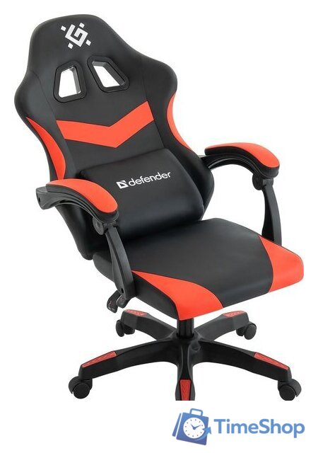 Игровое (геймерское) кресло Defender Runa (черный/красный) - Изображение №6 — Интернет-магазин Time-Shop