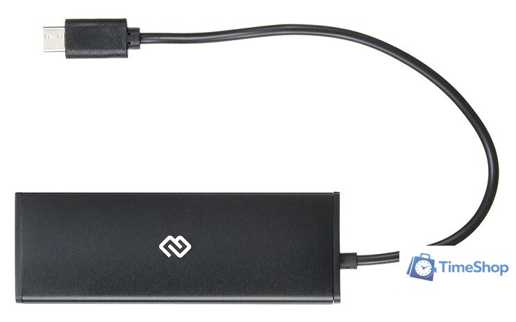 USB-хаб Digma HUB-4U2.0-UC-B - Изображение №3 — Интернет-магазин Time-Shop