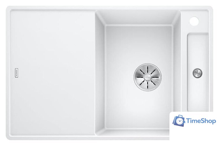 Кухонная мойка Blanco Axia III 45 S-F 523196 (белый, деревянная доска) - Изображение №1 — Интернет-магазин Time-Shop