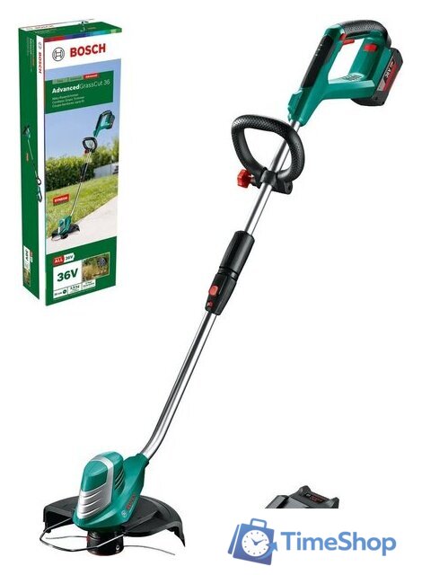 Триммер Bosch AdvancedGrassCut 36 0600878N03 (с 1-им АКБ) - Изображение №1 — Интернет-магазин Time-Shop