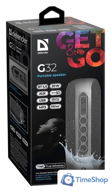 Беспроводная колонка Defender G32 - Изображение №7 — Интернет-магазин Time-Shop
