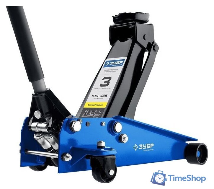 Подкатной домкрат Зубр 43050-3_Z01 3т - Изображение №3 — Интернет-магазин Time-Shop