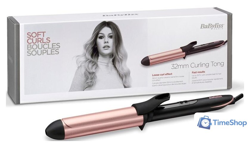 Круглая  плойка BaByliss C452E - Изображение №5 — Интернет-магазин Time-Shop