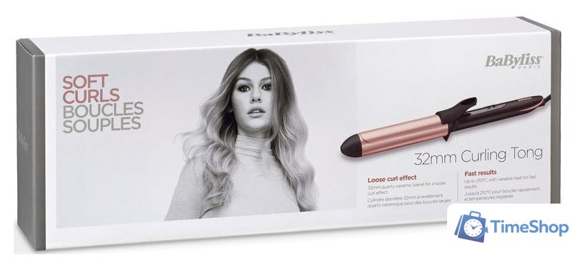 Круглая  плойка BaByliss C452E - Изображение №4 — Интернет-магазин Time-Shop