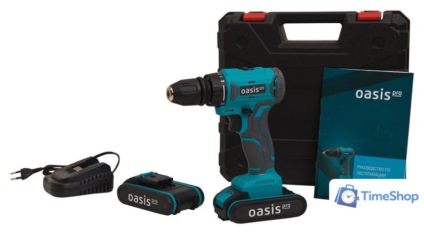 Дрель-шуруповерт Oasis ASD-20V Pro (с 2-мя АКБ, кейс) - Изображение №6 — Интернет-магазин Time-Shop