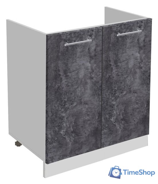 Шкаф напольный Артём-Мебель 800мм СН-114.22 (бетон спаркс) - Изображение №1 — Интернет-магазин Time-Shop
