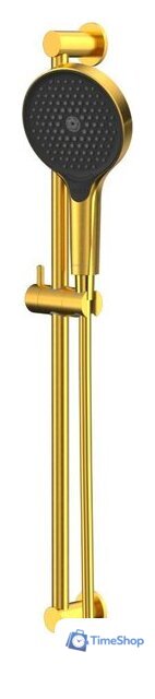 Душевой гарнитур  Whitecross SET51TOPGLB (брашированное золото) - Изображение №1 — Интернет-магазин Time-Shop
